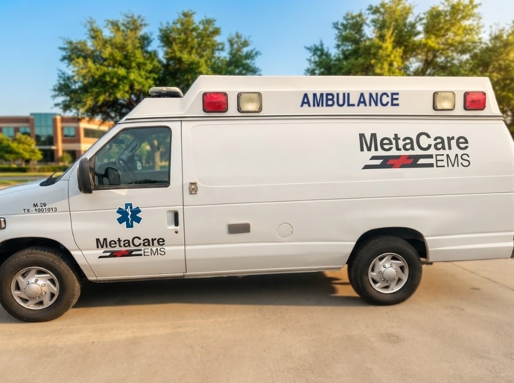 MetaCare Type II Van Ambulance Unit M-29 TX-1001013